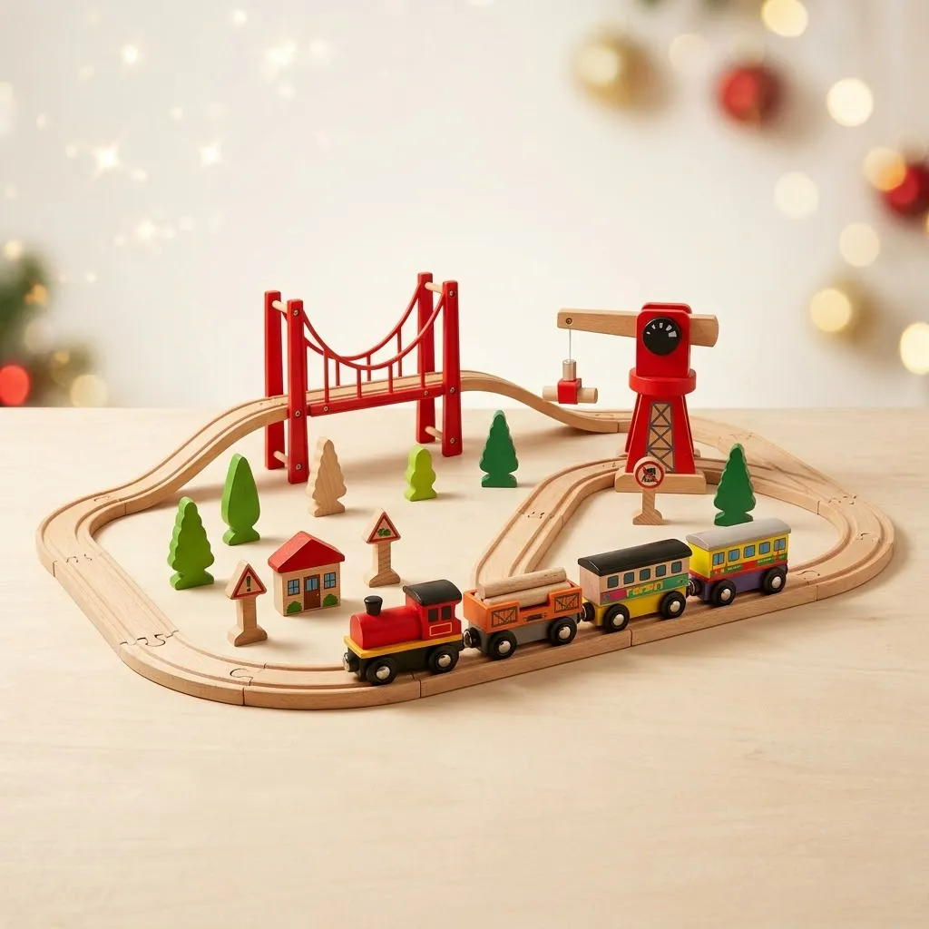 BRIO World: Set de lujo del ferrocarril (87 piezas) - BRIO